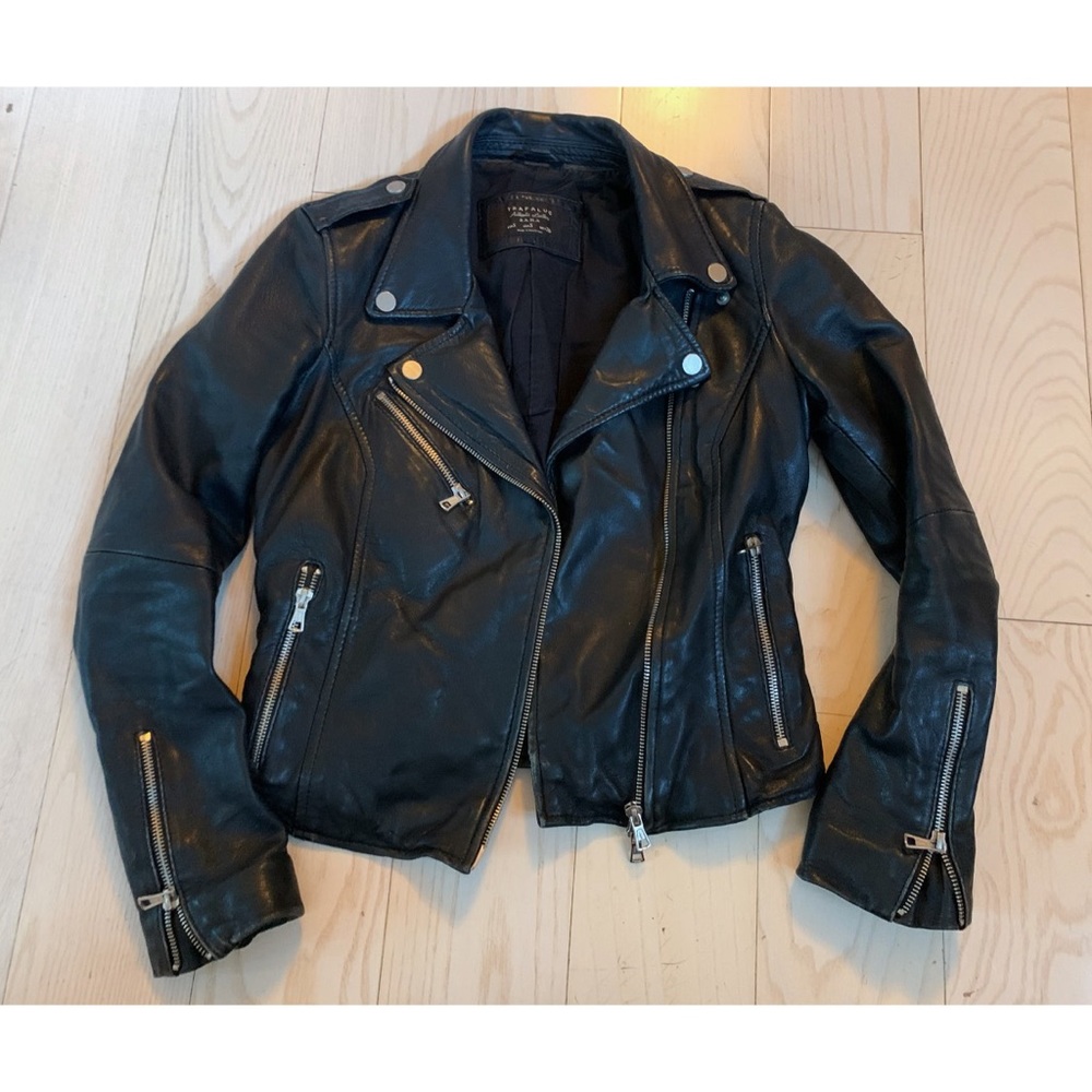 Zara REAL LEATHER Jacket!